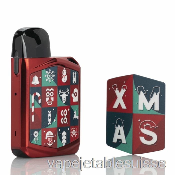 Vape Suisse Uwell Caliburn Koko Prime 15w Système De Pod Rouge De Noël